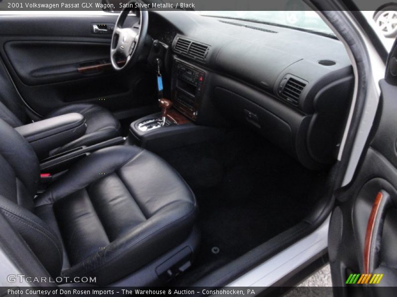 Satin Silver Metallic / Black 2001 Volkswagen Passat GLX Wagon