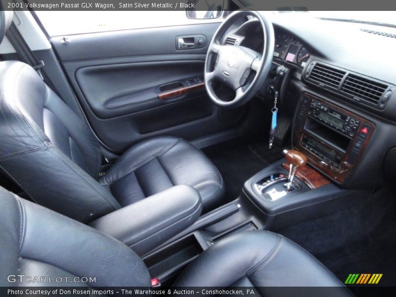 Satin Silver Metallic / Black 2001 Volkswagen Passat GLX Wagon