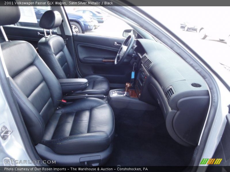 Satin Silver Metallic / Black 2001 Volkswagen Passat GLX Wagon