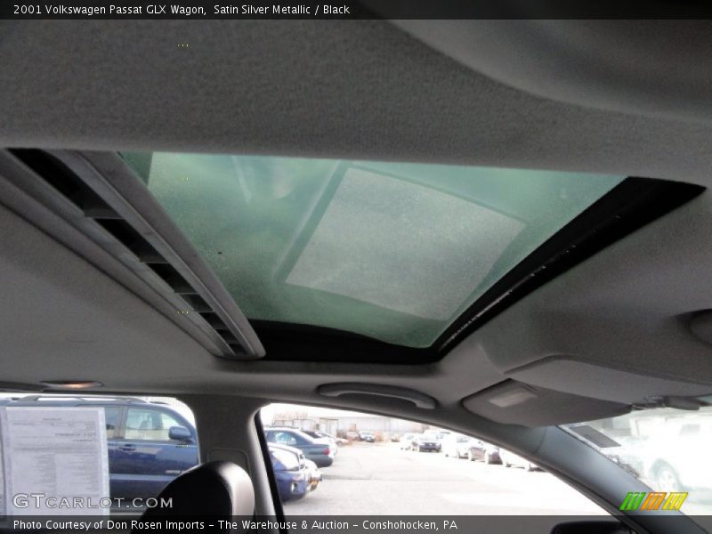 Satin Silver Metallic / Black 2001 Volkswagen Passat GLX Wagon