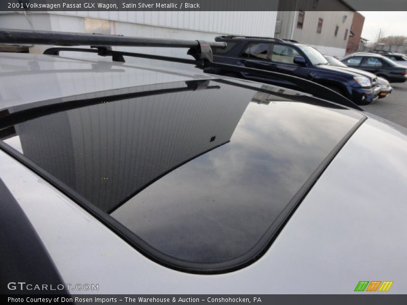 Satin Silver Metallic / Black 2001 Volkswagen Passat GLX Wagon