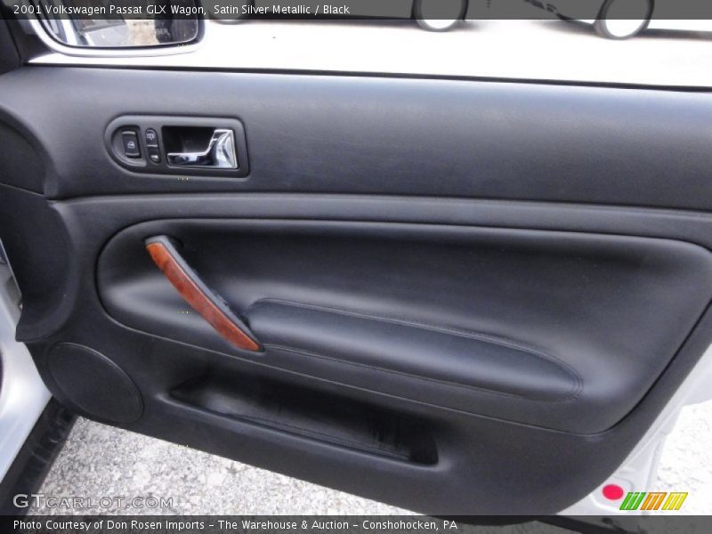 Satin Silver Metallic / Black 2001 Volkswagen Passat GLX Wagon