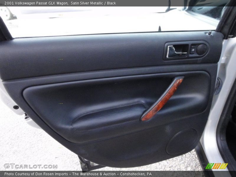 Satin Silver Metallic / Black 2001 Volkswagen Passat GLX Wagon