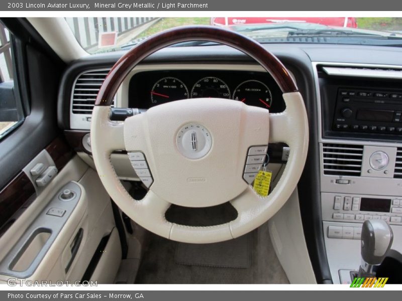  2003 Aviator Luxury Steering Wheel