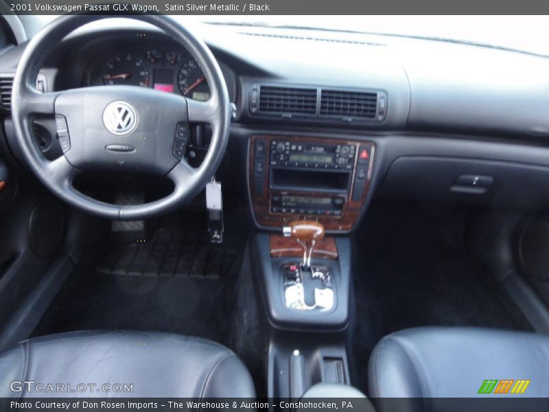 Satin Silver Metallic / Black 2001 Volkswagen Passat GLX Wagon