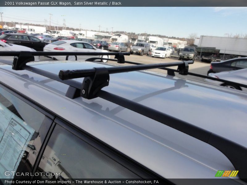 Satin Silver Metallic / Black 2001 Volkswagen Passat GLX Wagon
