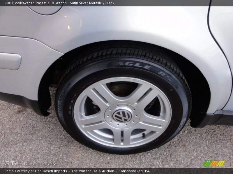 Satin Silver Metallic / Black 2001 Volkswagen Passat GLX Wagon