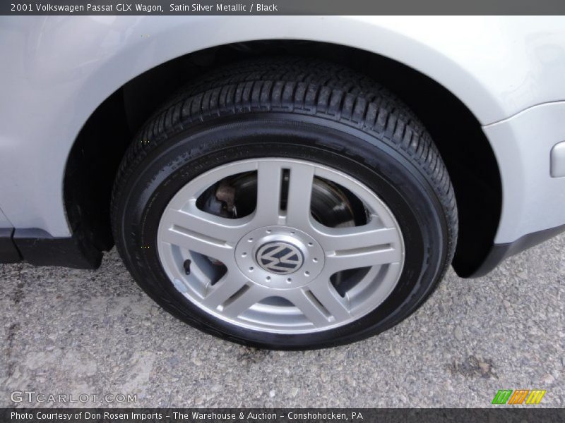 Satin Silver Metallic / Black 2001 Volkswagen Passat GLX Wagon