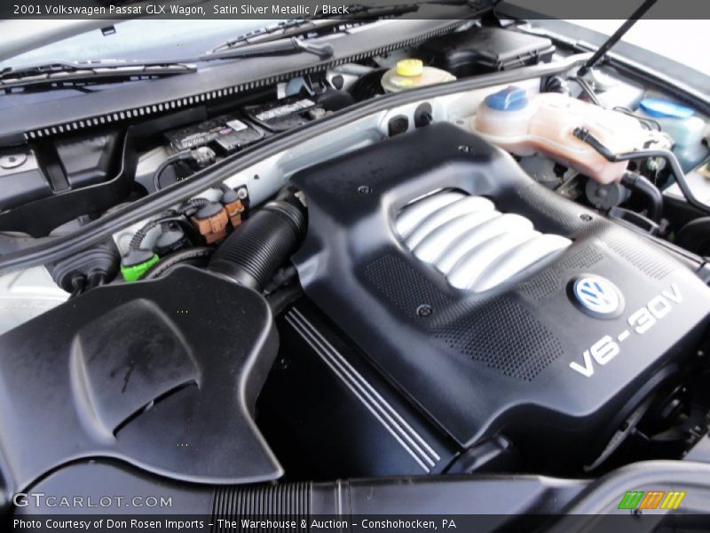 Satin Silver Metallic / Black 2001 Volkswagen Passat GLX Wagon