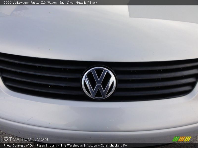 Satin Silver Metallic / Black 2001 Volkswagen Passat GLX Wagon