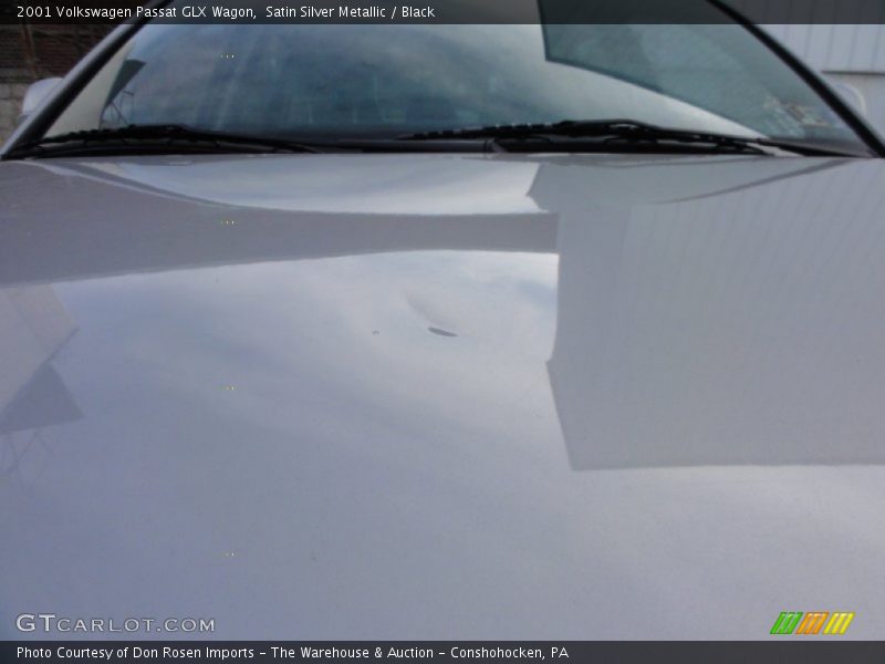 Satin Silver Metallic / Black 2001 Volkswagen Passat GLX Wagon