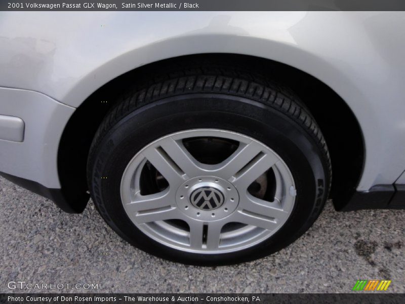 Satin Silver Metallic / Black 2001 Volkswagen Passat GLX Wagon