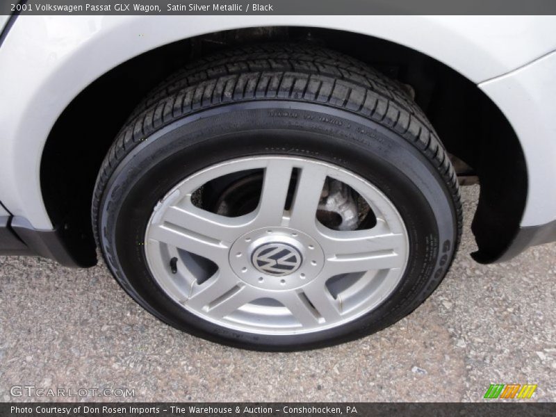 Satin Silver Metallic / Black 2001 Volkswagen Passat GLX Wagon