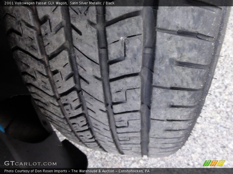 Satin Silver Metallic / Black 2001 Volkswagen Passat GLX Wagon