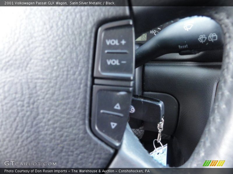Satin Silver Metallic / Black 2001 Volkswagen Passat GLX Wagon
