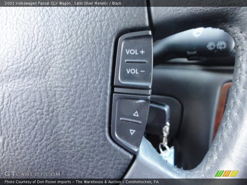 Satin Silver Metallic / Black 2001 Volkswagen Passat GLX Wagon