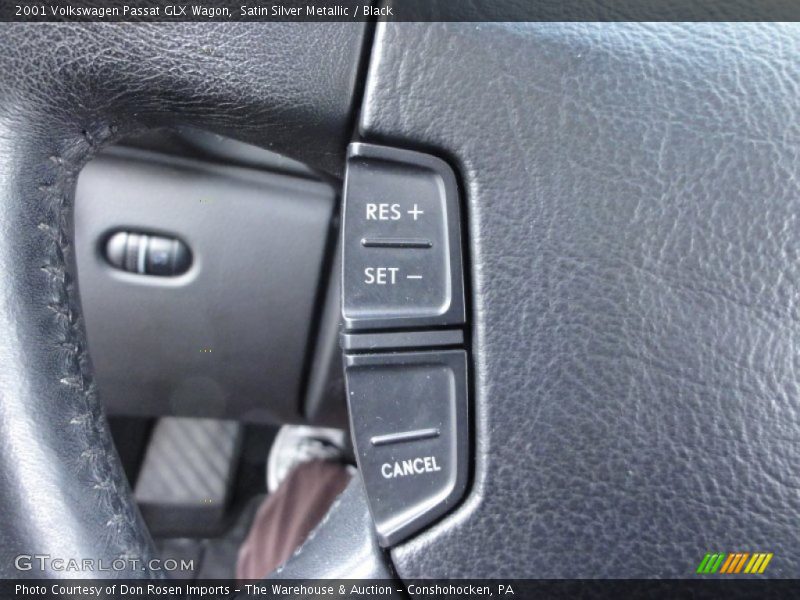 Satin Silver Metallic / Black 2001 Volkswagen Passat GLX Wagon