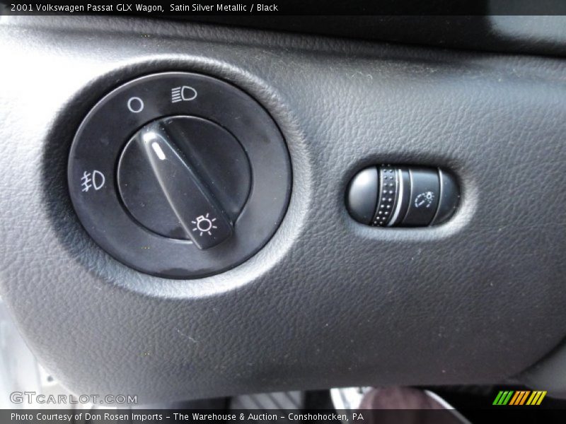Satin Silver Metallic / Black 2001 Volkswagen Passat GLX Wagon
