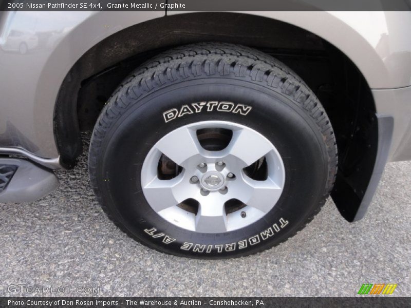 Granite Metallic / Graphite 2005 Nissan Pathfinder SE 4x4