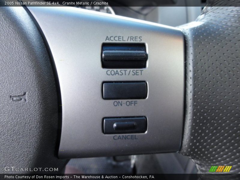 Granite Metallic / Graphite 2005 Nissan Pathfinder SE 4x4