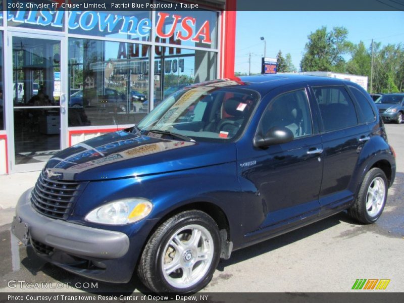 Patriot Blue Pearlcoat / Taupe 2002 Chrysler PT Cruiser Limited