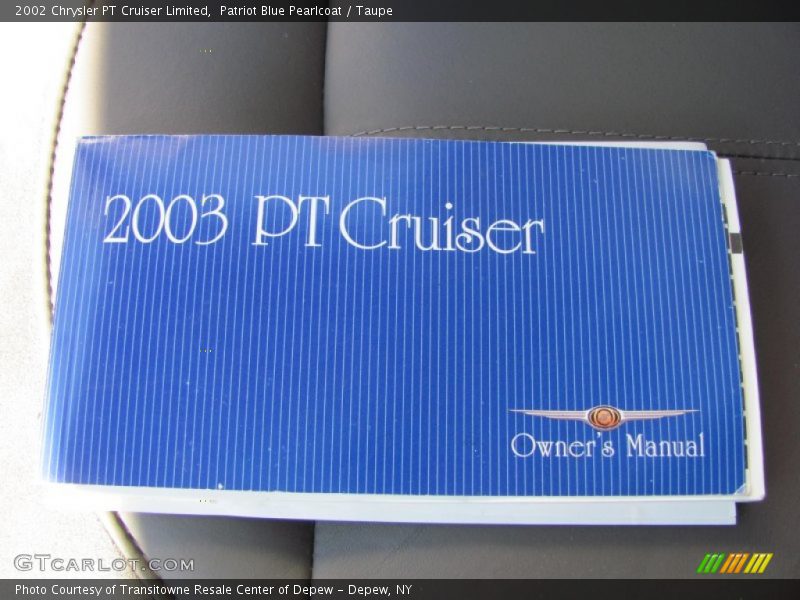 Patriot Blue Pearlcoat / Taupe 2002 Chrysler PT Cruiser Limited