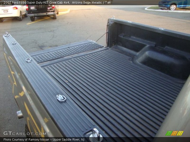 Arizona Beige Metallic / Tan 2007 Ford F350 Super Duty XLT Crew Cab 4x4