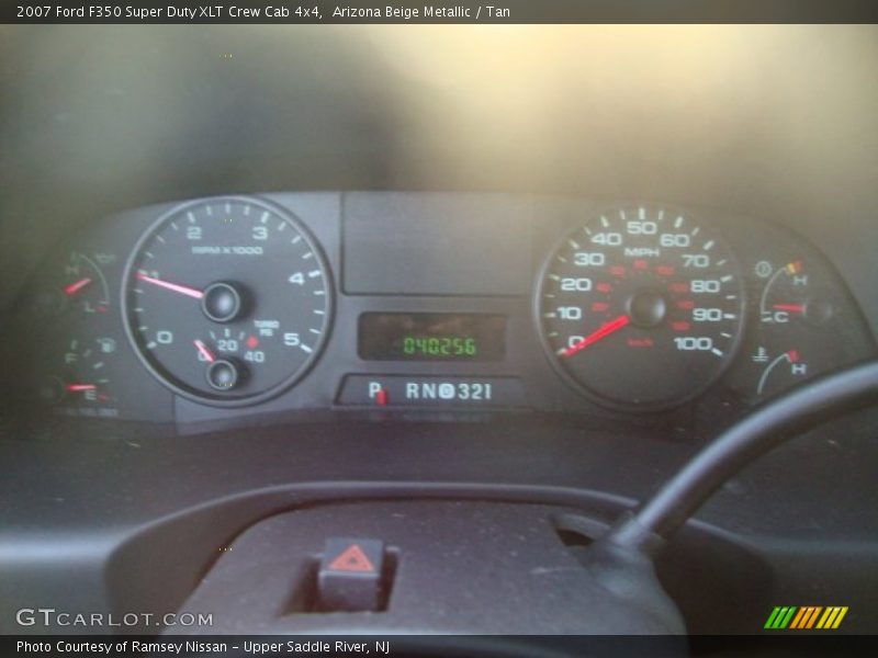 Arizona Beige Metallic / Tan 2007 Ford F350 Super Duty XLT Crew Cab 4x4