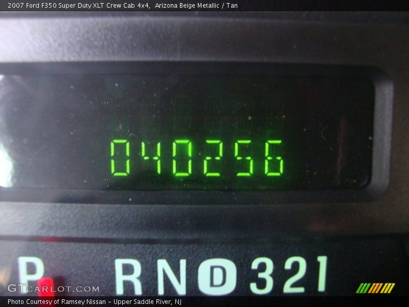 Arizona Beige Metallic / Tan 2007 Ford F350 Super Duty XLT Crew Cab 4x4