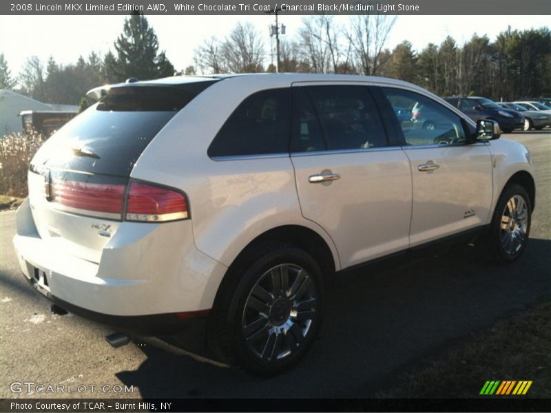 White Chocolate Tri Coat / Charcoal Black/Medium Light Stone 2008 Lincoln MKX Limited Edition AWD