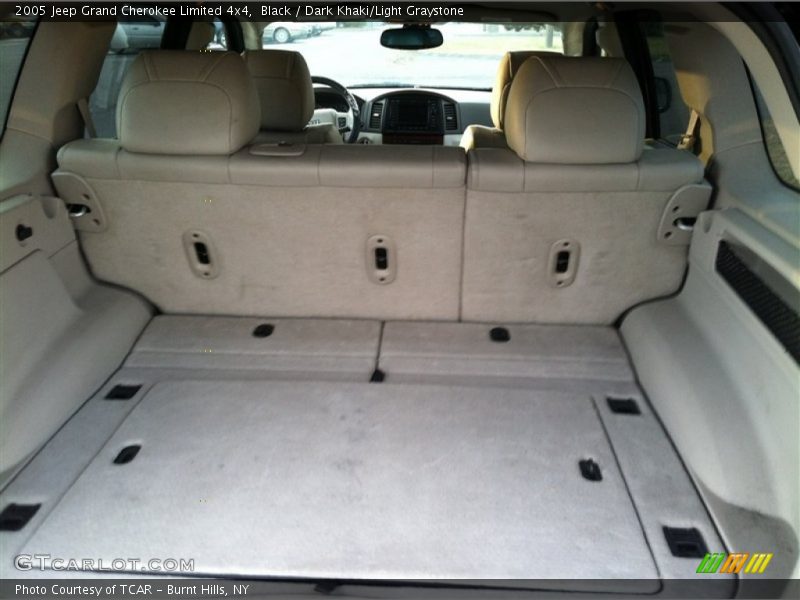 Black / Dark Khaki/Light Graystone 2005 Jeep Grand Cherokee Limited 4x4
