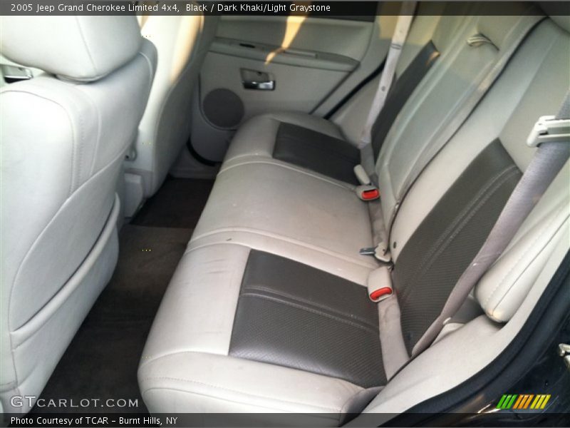 Black / Dark Khaki/Light Graystone 2005 Jeep Grand Cherokee Limited 4x4