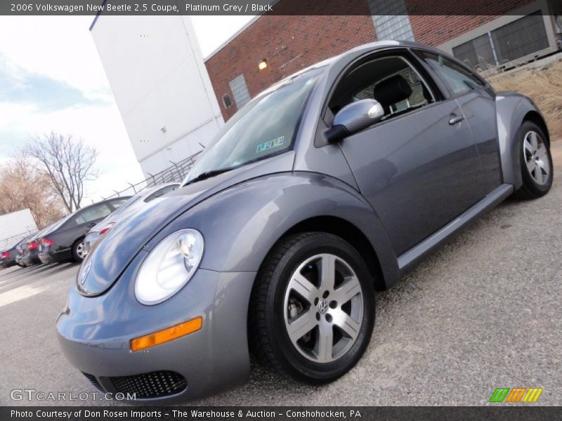 Platinum Grey / Black 2006 Volkswagen New Beetle 2.5 Coupe