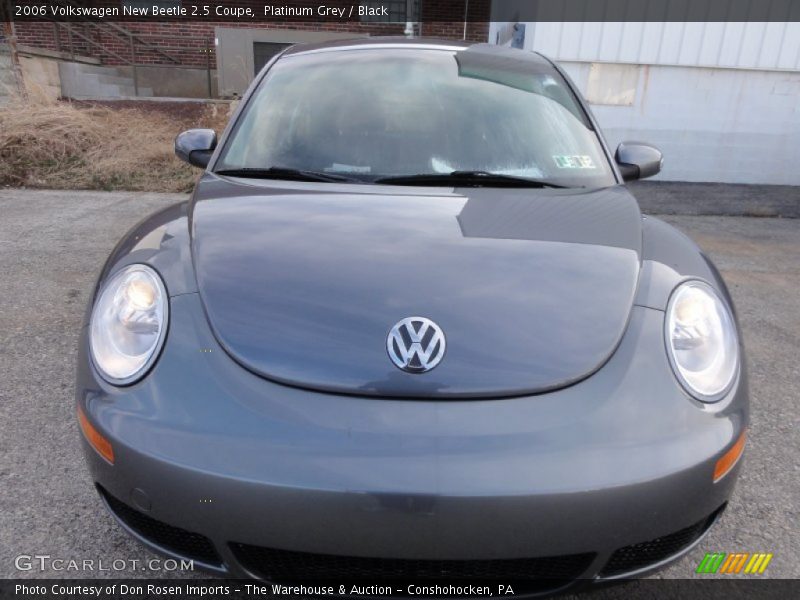Platinum Grey / Black 2006 Volkswagen New Beetle 2.5 Coupe