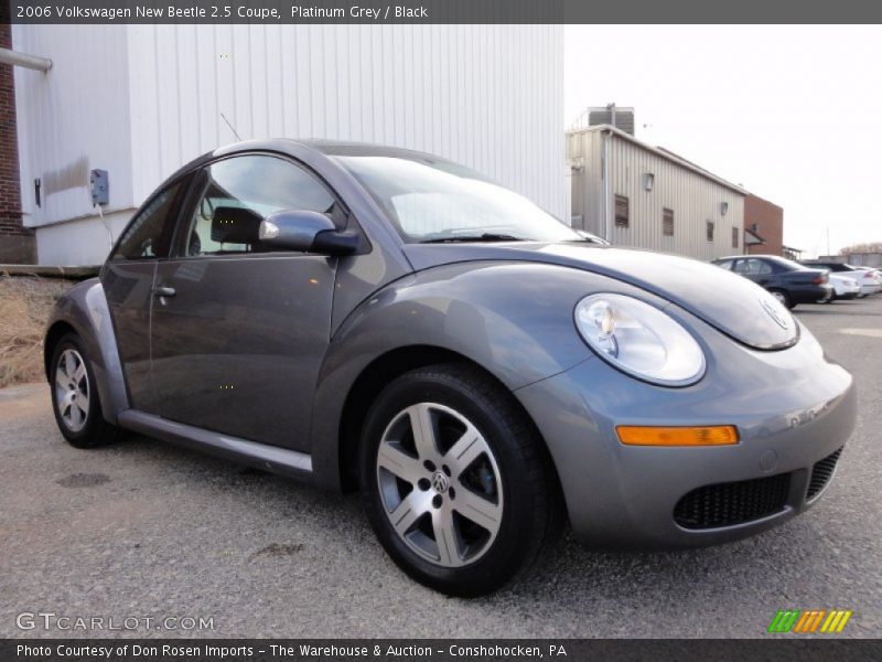 Platinum Grey / Black 2006 Volkswagen New Beetle 2.5 Coupe