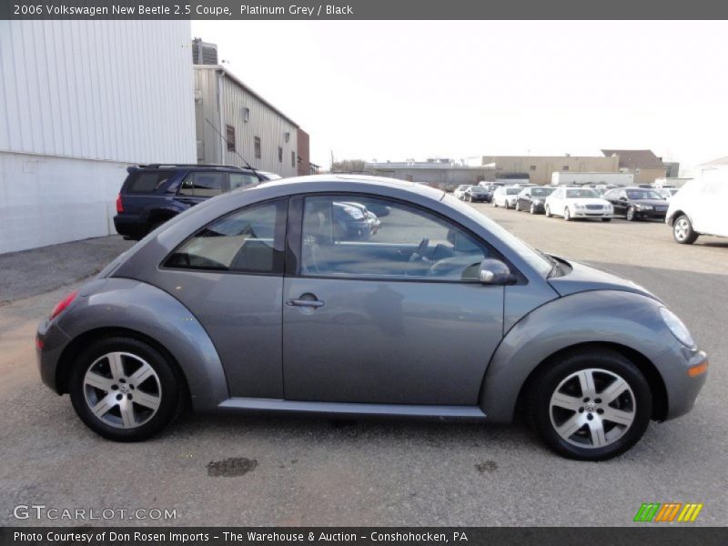 Platinum Grey / Black 2006 Volkswagen New Beetle 2.5 Coupe