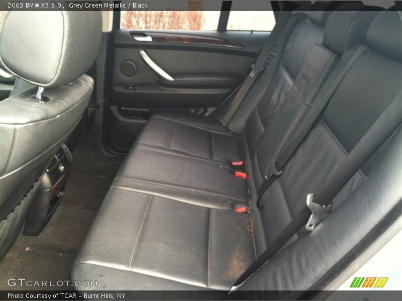 Grey Green Metallic / Black 2003 BMW X5 3.0i