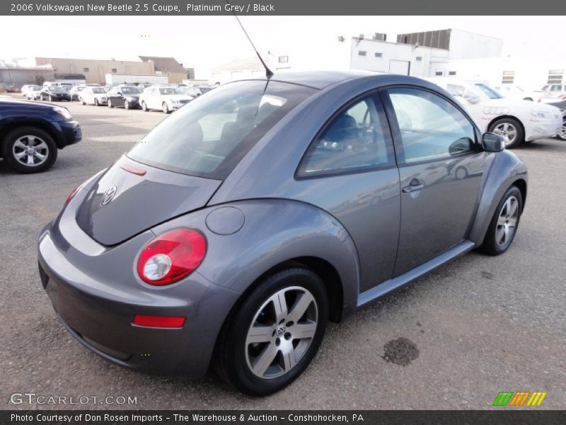 Platinum Grey / Black 2006 Volkswagen New Beetle 2.5 Coupe