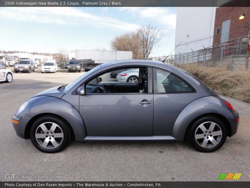 Platinum Grey / Black 2006 Volkswagen New Beetle 2.5 Coupe