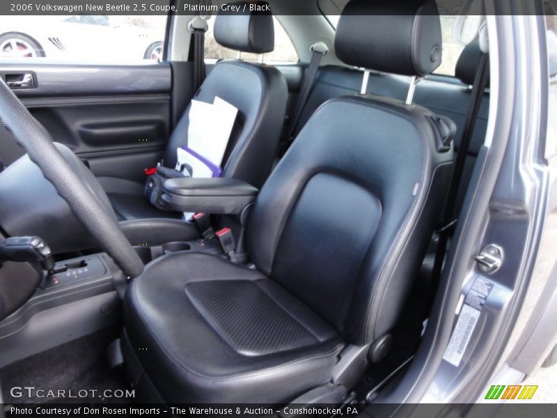 Platinum Grey / Black 2006 Volkswagen New Beetle 2.5 Coupe