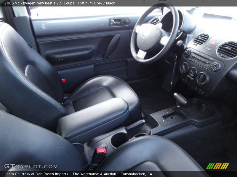 Platinum Grey / Black 2006 Volkswagen New Beetle 2.5 Coupe