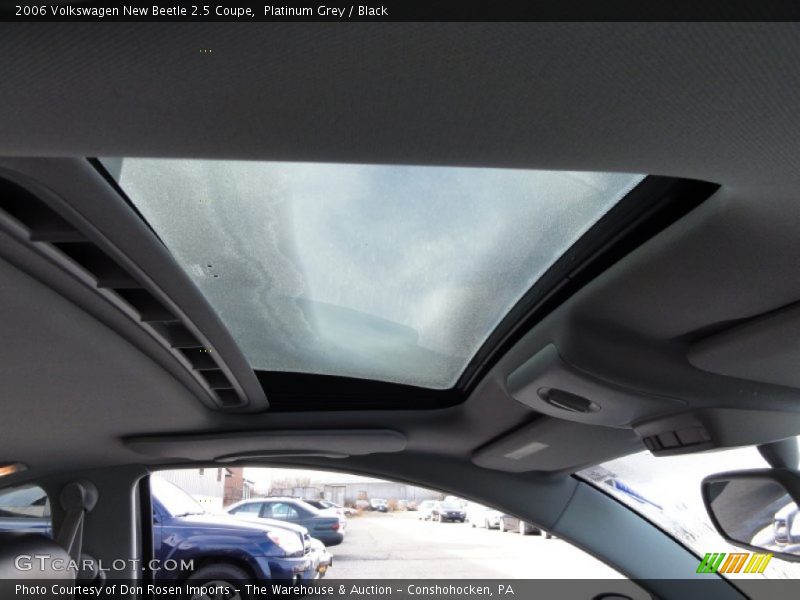 Platinum Grey / Black 2006 Volkswagen New Beetle 2.5 Coupe