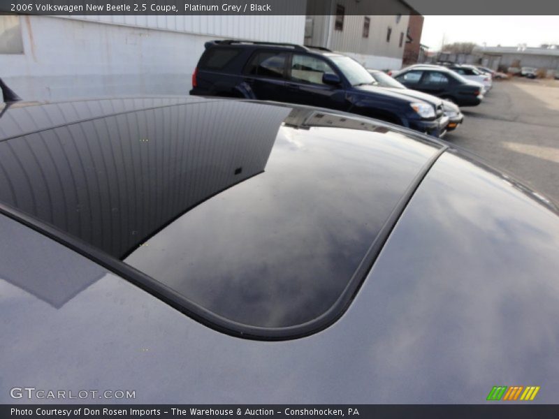 Platinum Grey / Black 2006 Volkswagen New Beetle 2.5 Coupe
