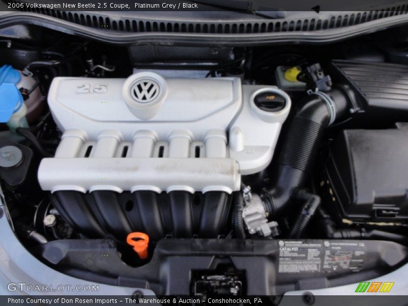 Platinum Grey / Black 2006 Volkswagen New Beetle 2.5 Coupe