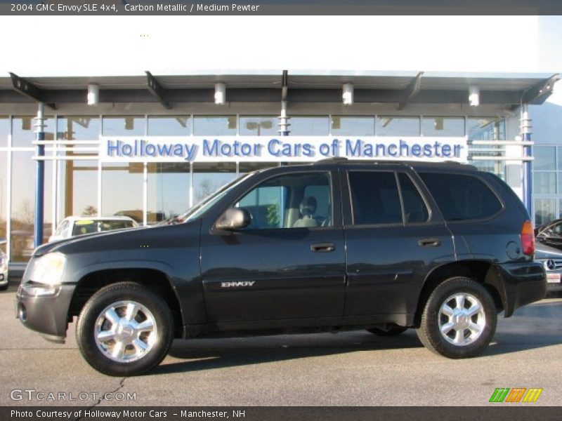 Carbon Metallic / Medium Pewter 2004 GMC Envoy SLE 4x4