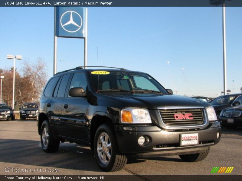 Carbon Metallic / Medium Pewter 2004 GMC Envoy SLE 4x4