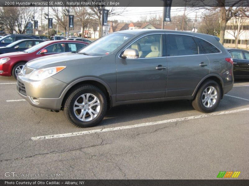 Natural Khaki Metallic / Beige 2008 Hyundai Veracruz SE AWD