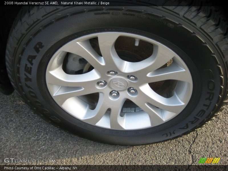 Natural Khaki Metallic / Beige 2008 Hyundai Veracruz SE AWD