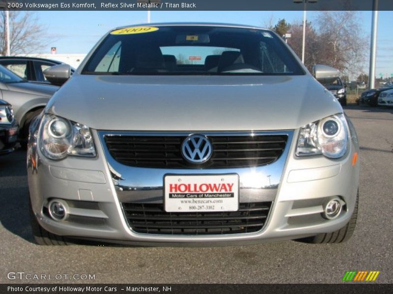 Reflex Silver Metallic / Titan Black 2009 Volkswagen Eos Komfort