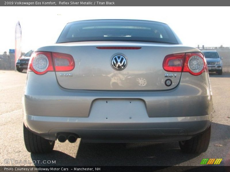 Reflex Silver Metallic / Titan Black 2009 Volkswagen Eos Komfort